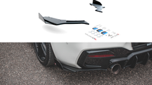 Load image into Gallery viewer, Maxton Design - STREET PRO DURABILITY REAR SIDE SPLITTERS V3 (+FLAPS) BMW 1 F20 M-PACK FACELIFT / M140I (2015-2019)