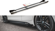 Load image into Gallery viewer, Maxton Design - STREET PRO DURABILITY SIDE SKIRTS DIFFUSERS V2 (+FLAPS) BMW 1 F20 M-PACK FACELIFT / M140I (2015-2019)