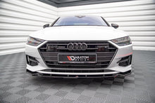 Load image into Gallery viewer, Maxton Design - FRONT SPLITTER V2 AUDI A7 C8 (2018-)
