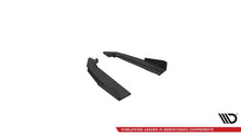 Load image into Gallery viewer, Maxton Design - STREET PRO REAR SIDE SPLITTERS V.1 (+FLAPS) FORD MUSTANG GT MK6 FACELIFT (2017-)