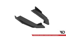 Load image into Gallery viewer, Maxton Design - STREET PRO REAR SIDE SPLITTERS V.1 (+FLAPS) FORD MUSTANG GT MK6 FACELIFT (2017-)