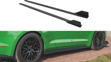 Load image into Gallery viewer, Maxton Design - STREET PRO SIDE SKIRTS DIFFUSERS V.2 FORD MUSTANG GT MK6 FACELIFT (2017-)