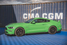 Load image into Gallery viewer, Maxton Design - STREET PRO SIDE SKIRTS DIFFUSERS V.1 (+FLAPS) FORD MUSTANG GT MK6 FACELIFT (2017-)