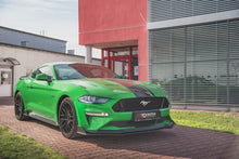 Load image into Gallery viewer, Maxton Design - STREET PRO FRONT SPLITTER V.2 FORD MUSTANG GT MK6 FACELIFT (2017-)