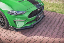Load image into Gallery viewer, Maxton Design - STREET PRO FRONT SPLITTER V.2 FORD MUSTANG GT MK6 FACELIFT (2017-)