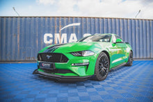 Load image into Gallery viewer, Maxton Design - STREET PRO FRONT SPLITTER V.1 (+FLAPS) FORD MUSTANG GT MK6 FACELIFT (2017-)