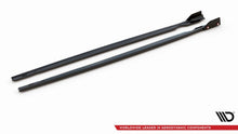 Load image into Gallery viewer, Maxton Design - SIDE SKIRTS DIFFUSERS V.2 + FLAPS VW GOLF R MK8