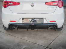 Load image into Gallery viewer, Maxton Design - REAR VALANCE ALFA ROMEO GIULIETTA FACELIFT (EXHAUST ON BOTH SIDES VERSION) (2016-2020)