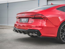Load image into Gallery viewer, Maxton Design - REAR VALANCE + EXHAUST ENDS IMITATION AUDI A7 C8 S-LINE (2017-)