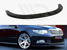 Load image into Gallery viewer, Maxton Design - FRONT SPLITTER SKODA SUPERB II (FOR SPORT FRONT BUMPER SPOILER)