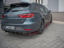 Load image into Gallery viewer, Maxton Design - REAR SIDE SPLITTERS V2 SEAT LEON MK 3.5 CUPRA ST (2017-)