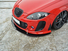 Load image into Gallery viewer, Maxton Design - FRONT RACING SPLITTER V.2 SEAT LEON MK2 MS DESIGN