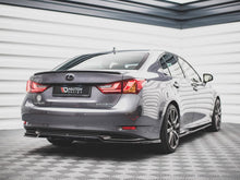 Load image into Gallery viewer, Maxton Design - CENTRAL REAR SPLITTER (VERTICAL BARS) LEXUS GS F SPORT HYBRID MK4 (L10) (2012-2015)