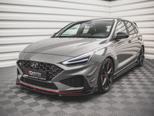 Load image into Gallery viewer, Maxton Design - FRONT SPLITTER V.1 + FLAPS HYUNDAI I30 N HATCHBACK / FASTBACK MK3 FACELIFT