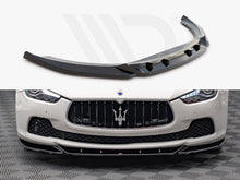 Load image into Gallery viewer, Maxton Design - FRONT SPLITTER V.1 MASERATI GHIBLI MK3 (2013-)