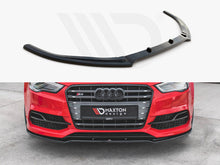 Load image into Gallery viewer, Maxton Design - FRONT SPLITTER V.2 AUDI S3 / A3 S-LINE 8V SEDAN / CABRIO (2013-2016)