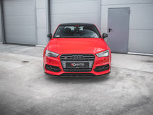 Load image into Gallery viewer, Maxton Design - FRONT SPLITTER V.2 AUDI S3 / A3 S-LINE 8V SEDAN / CABRIO (2013-2016)