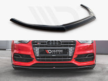 Load image into Gallery viewer, Maxton Design - FRONT SPLITTER V.1 AUDI S3 / A3 S-LINE 8V SEDAN / CABRIO (2013-2016)