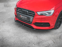 Load image into Gallery viewer, Maxton Design - FRONT SPLITTER V.1 AUDI S3 / A3 S-LINE 8V SEDAN / CABRIO (2013-2016)
