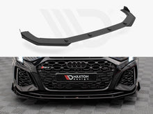 Load image into Gallery viewer, Maxton Design - STREET PRO FRONT SPLITTER V.1 (+FLAPS) AUDI RS3 SPORTBACK 8Y (2020-)