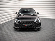 Load image into Gallery viewer, Maxton Design - STREET PRO FRONT SPLITTER V.1 (+FLAPS) AUDI RS3 SPORTBACK 8Y (2020-)