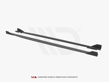Load image into Gallery viewer, Maxton Design - STREET PRO SIDE SKIRTS DIFFUSERS (+FLAPS) AUDI RS3 SPORTBACK 8Y (2020-)