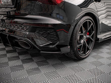 Load image into Gallery viewer, Maxton Design - STREET PRO REAR SIDE SPLITTERS + FLAPS AUDI RS3 SPORTBACK 8Y