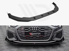 Load image into Gallery viewer, Maxton Design - Street PRO Front Splitter V.1 + Flaps Audi S3 / A3 S-Line 8Y