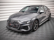 Load image into Gallery viewer, Maxton Design - Street PRO Front Splitter V.1 + Flaps Audi S3 / A3 S-Line 8Y