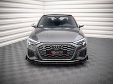 Load image into Gallery viewer, Maxton Design - Street PRO Front Splitter V.1 + Flaps Audi S3 / A3 S-Line 8Y
