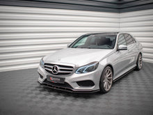 Load image into Gallery viewer, Maxton Design - FRONT SPLITTER V.1 MERCEDES E AMG-LINE SEDAN W212 FACELIFT (2012-2016)