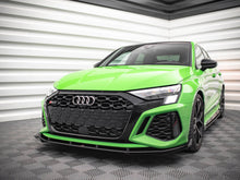 Load image into Gallery viewer, Maxton Design - STREET PRO FRONT SPLITTER V.1 (+FLAPS) AUDI RS3 8Y (2020-)