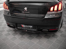 Load image into Gallery viewer, Maxton Design - CENTRAL REAR SPLITTER (VERTICAL BARS) PEUGEOT 508 GT MK1 FACELIFT (2014-2018)