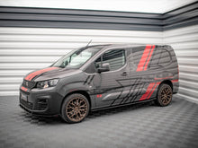Load image into Gallery viewer, Maxton Design - SIDE SKIRTS DIFFUSERS PEUGEOT PARTNER MK3 (2018-)