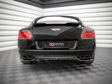 Load image into Gallery viewer, Maxton Design - CENTRAL REAR SPLITTER (VERTICAL BARS) BENTLEY CONTINENTAL GT V8 S MK2 (2014-2016)