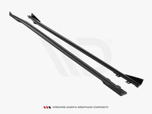Load image into Gallery viewer, Maxton Design - STREET PRO SIDE SKIRTS DIFFUSERS (+FLAPS) OPEL ASTRA GTC OPC-LINE J (2011-2018)