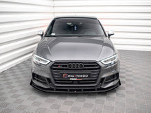 Load image into Gallery viewer, Maxton Design - STREET PRO FRONT SPLITTER V.1 (+FLAPS) AUDI S3 SPORTBACK 8V FACELIFT
