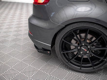 Load image into Gallery viewer, Maxton Design - STREET PRO REAR SIDE SPLITTERS (+FLAPS) AUDI S3 SPORTBACK 8V FACELIFT