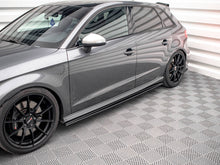 Load image into Gallery viewer, Maxton Design - STREET PRO SIDE SKIRTS DIFFUSERS AUDI S3 SPORTBACK 8V FACELIFT