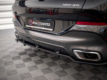 Load image into Gallery viewer, Maxton Design - CENTRAL REAR SPLITTER (VERTICAL BARS) V.2 BMW X6 M-PACK G06