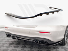 Load image into Gallery viewer, Maxton Design - Central Rear Splitter (Vertical Bars) Mercedes E AMG-Line Sedan W213 Facelift
