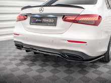 Load image into Gallery viewer, Maxton Design - Central Rear Splitter (Vertical Bars) Mercedes E AMG-Line Sedan W213 Facelift