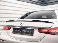 Load image into Gallery viewer, Maxton Design - SPOILER CAP MERCEDES E SEDAN AMG LINE W213 FACELIFT