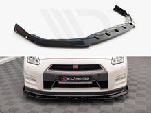 Load image into Gallery viewer, Maxton Design - FRONT SPLITTER + FLAPS NISSAN GTR R35 1ST FACELIFT