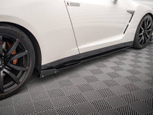 Load image into Gallery viewer, Maxton Design - SIDE SKIRTS DIFFUSERS + FLAPS NISSAN GTR R35 1ST FACELIFT