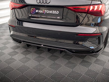 Load image into Gallery viewer, Maxton Design - CENTRAL REAR SPLITTER (VERTICAL BARS) AUDI A3 S-LINE SEDAN 8Y