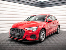 Load image into Gallery viewer, Maxton Design - STREET PRO FRONT SPLITTER + FLAPS AUDI A3 8Y