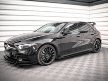 Load image into Gallery viewer, Maxton Design - STREET PRO SIDE SKIRTS DIFFUSERS + FLAPS MERCEDES A35 AMG / AMG-LINE W177
