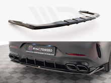 Load image into Gallery viewer, Maxton Design - CENTRAL REAR SPLITTER (VERTICAL BARS) MERCEDES AMG GT 63S 4-DOOR COUPE AERO