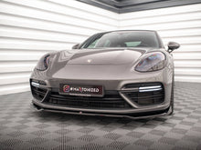 Load image into Gallery viewer, Maxton Design - FRONT SPLITTER V.2 PORSCHE PANAMERA E-HYBRID 971